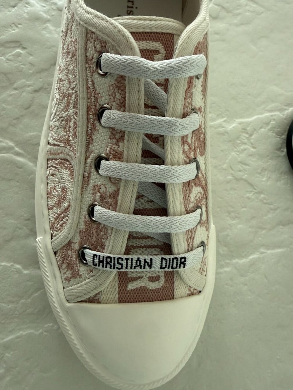 Christian Dior Walk'N'Dior Platform Low NIB 2 dust bags Dark Rose 37 EU (~7 US)